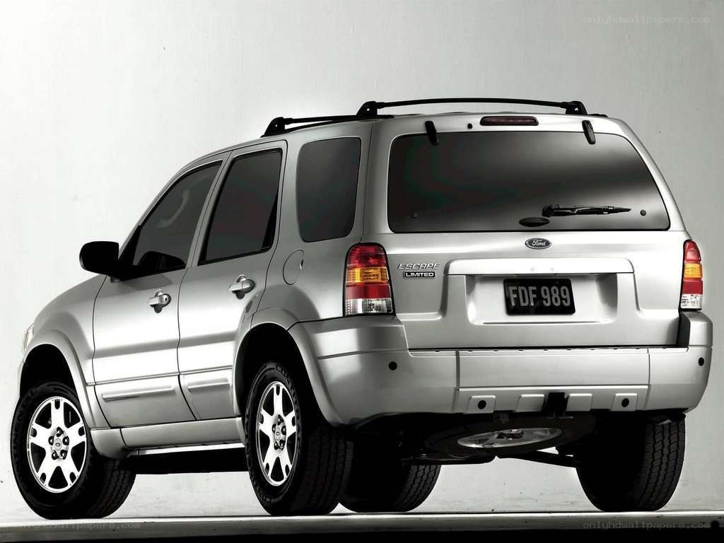 silver ford escape suv