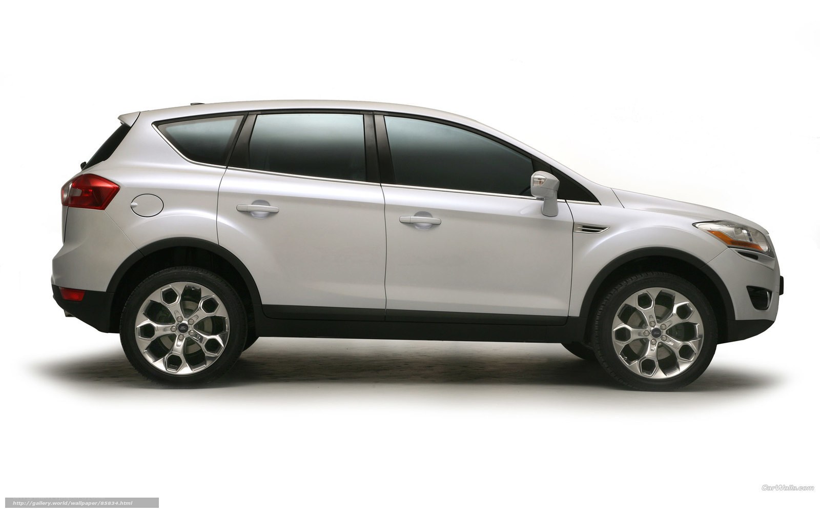 silver ford escape suv