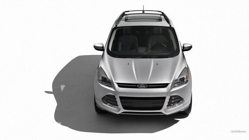 Silver Ford Escape