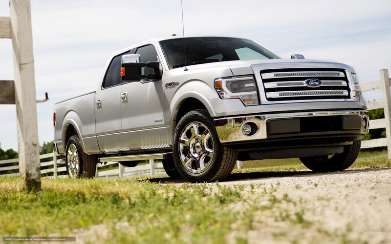 silver ford f-150 pickup truck