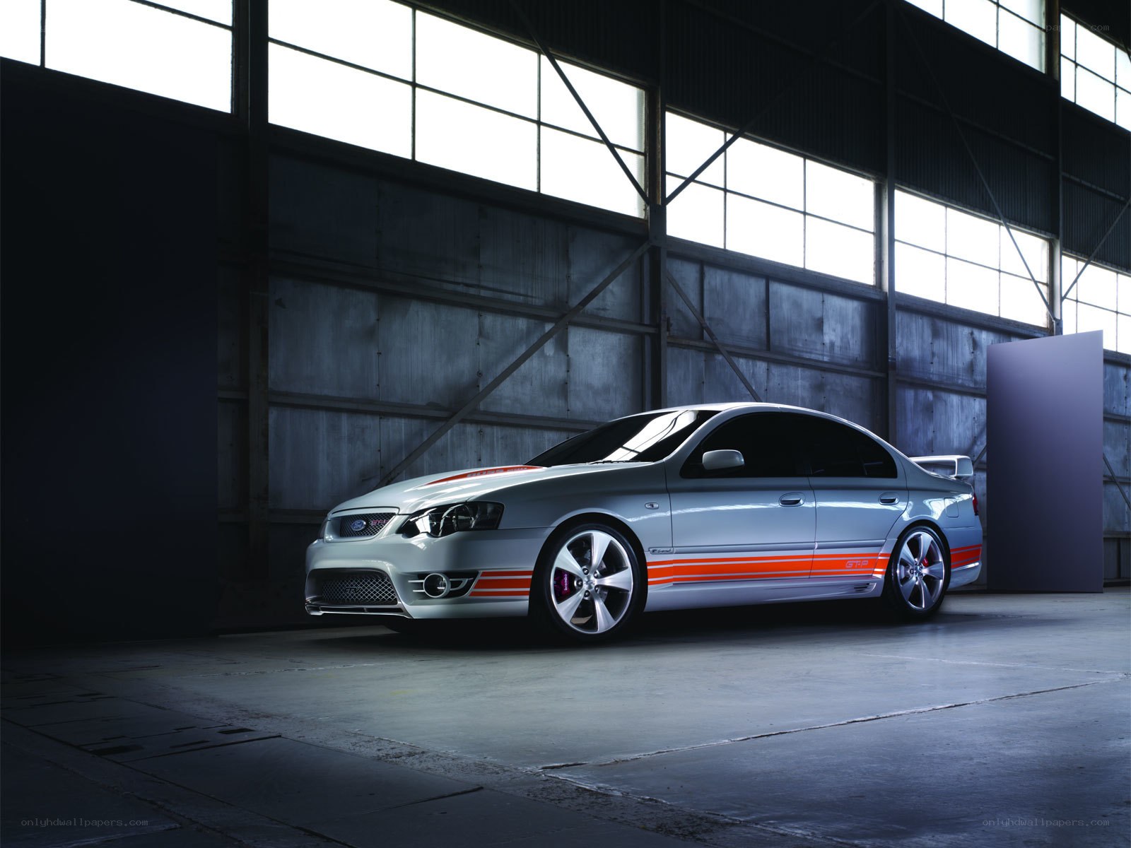 Silver Ford Falcon GT-P