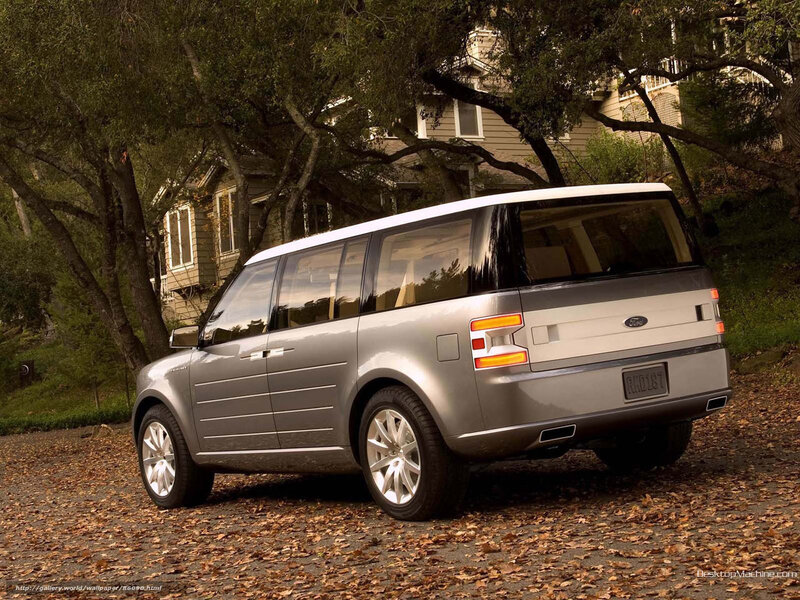 Silver Ford Flex Concept