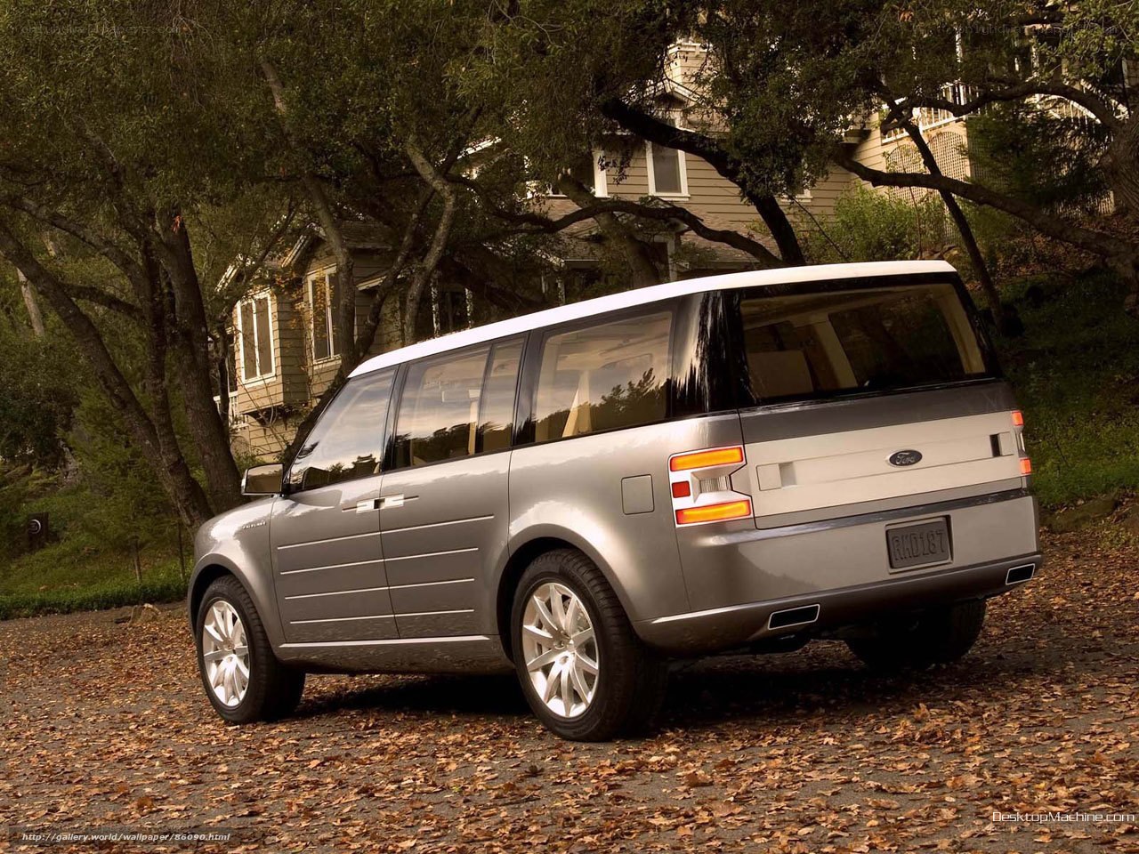 Silver Ford Flex Concept