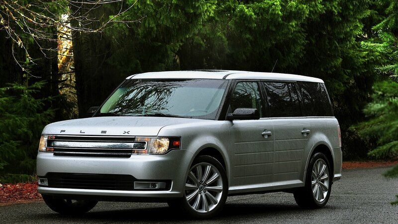 Silver Ford Flex Suv — Serene