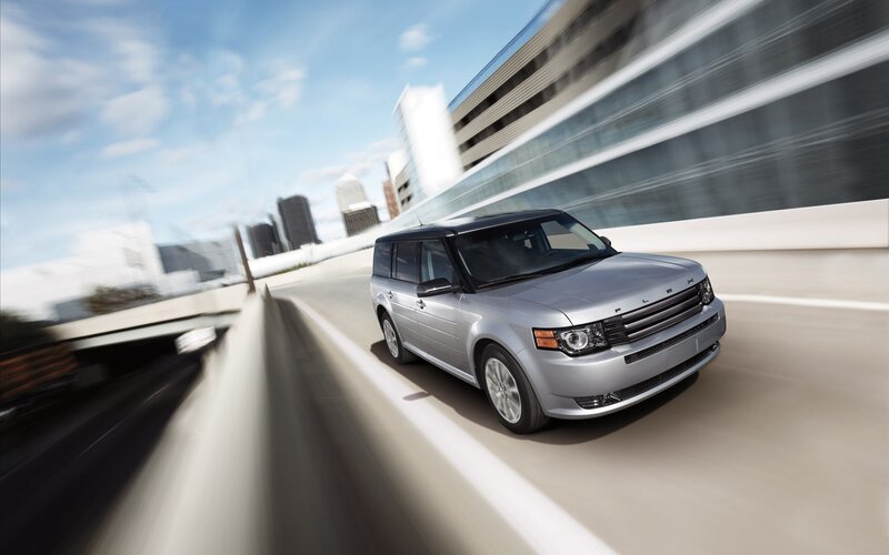 Silver Ford Flex