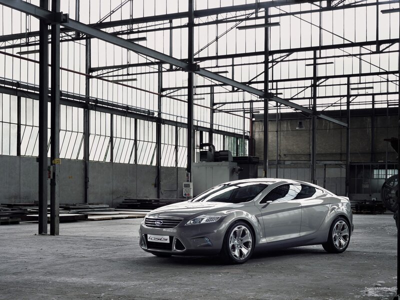 Silver Ford Iosis Concept Car