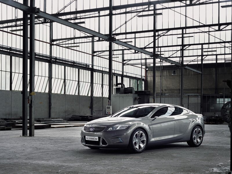 Silver Ford Iosis Concept car