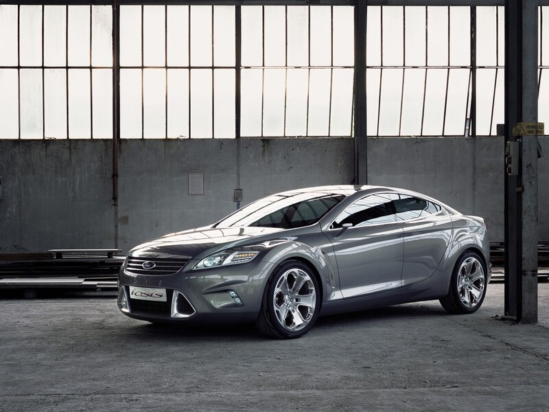 Silver Ford Iosis Concept Car