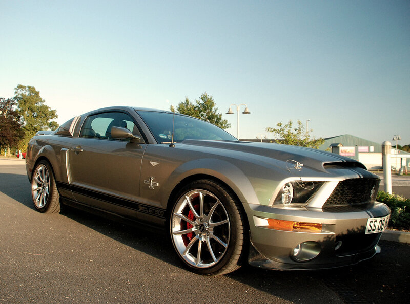 Silver Ford Mustang — Calm, Afternoon, Photograph, Car, Road
