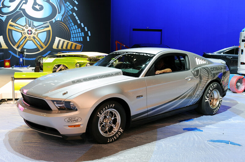 Silver Ford Mustang Cobra Jet — Showroom