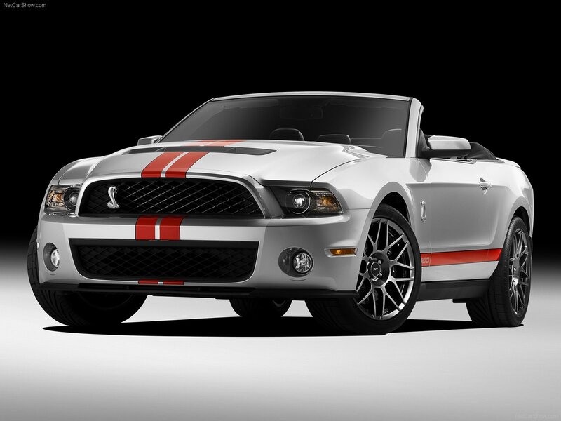 silver ford mustang convertible