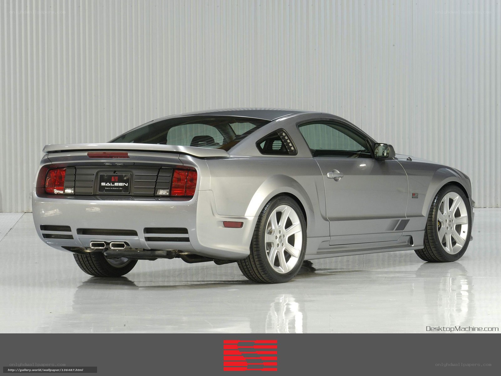 silver ford mustang coupe
