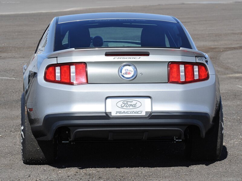 silver ford mustang fr500ct