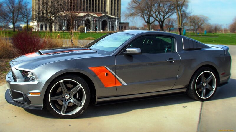 Silver Ford Mustang — Gray, Calm, Afternoon, Photograph, Car