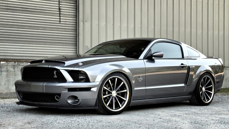 Silver Ford Mustang — Gray, Neutral, Photograph, Car