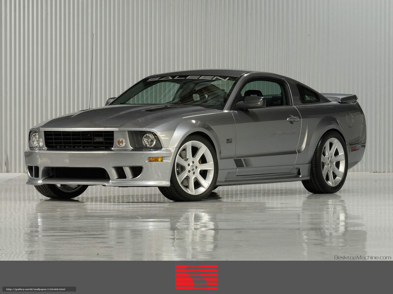 Silver Ford Mustang — Gray, Neutral