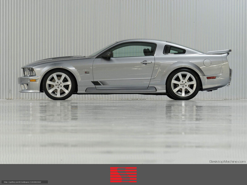 Silver Ford Mustang — Neutral, Photograph, Car, Tire