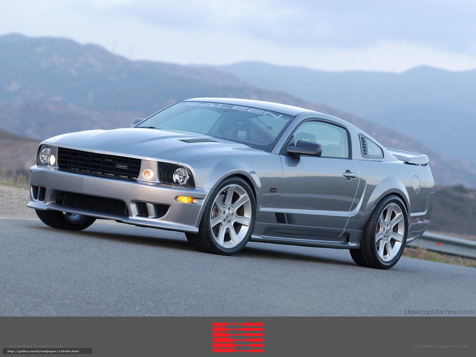 silver ford mustang shelby