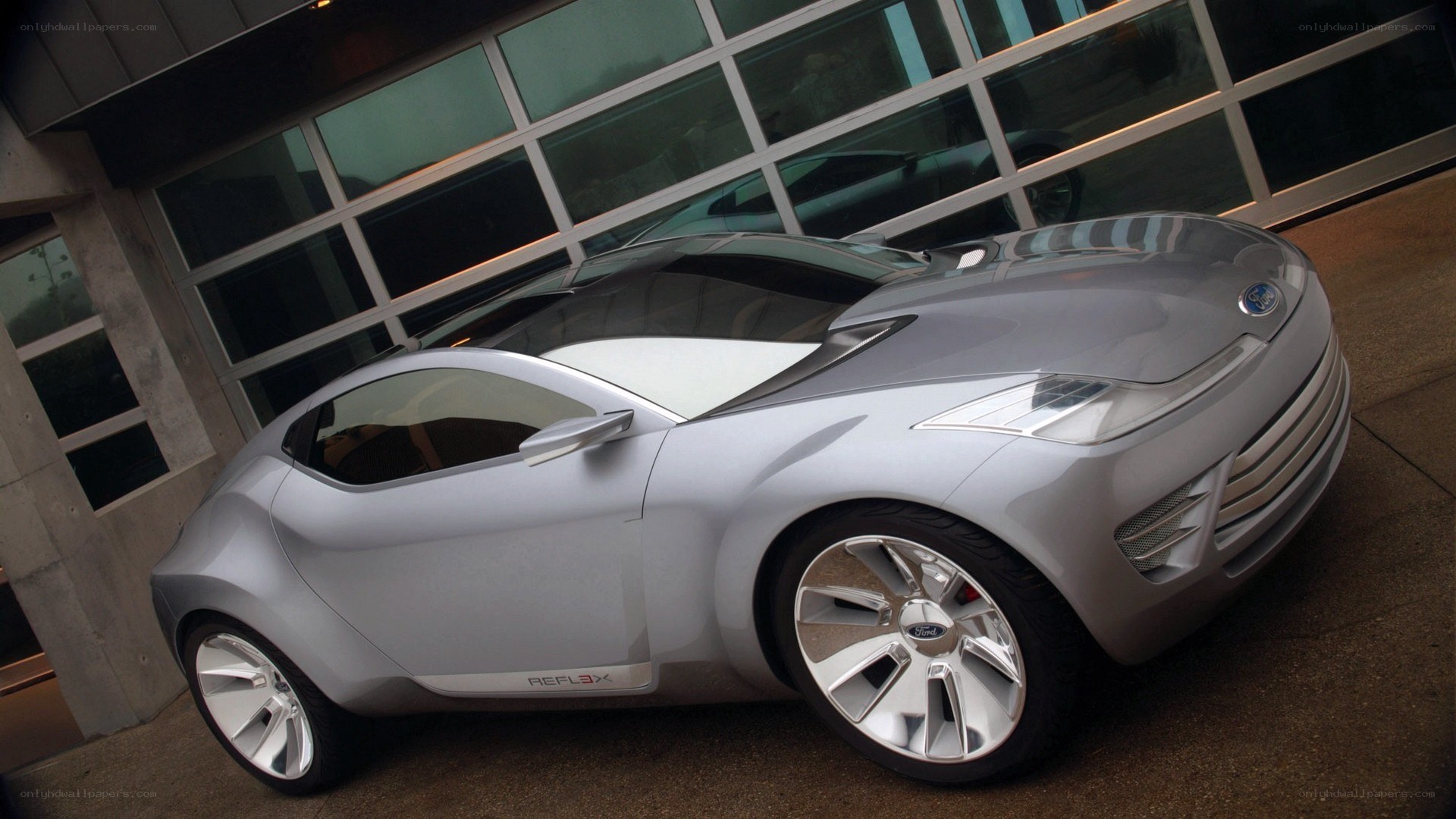 Silver Ford Reflex Concept Car