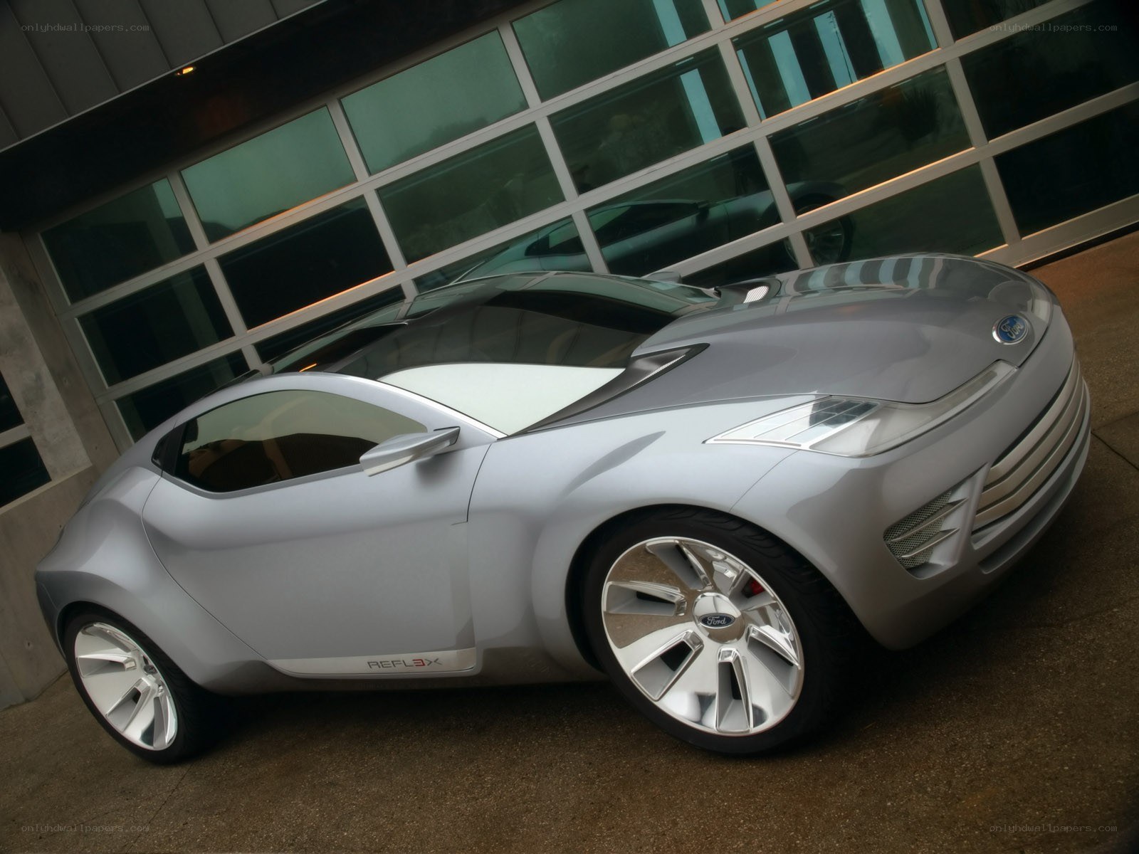 Silver Ford Reflex concept car