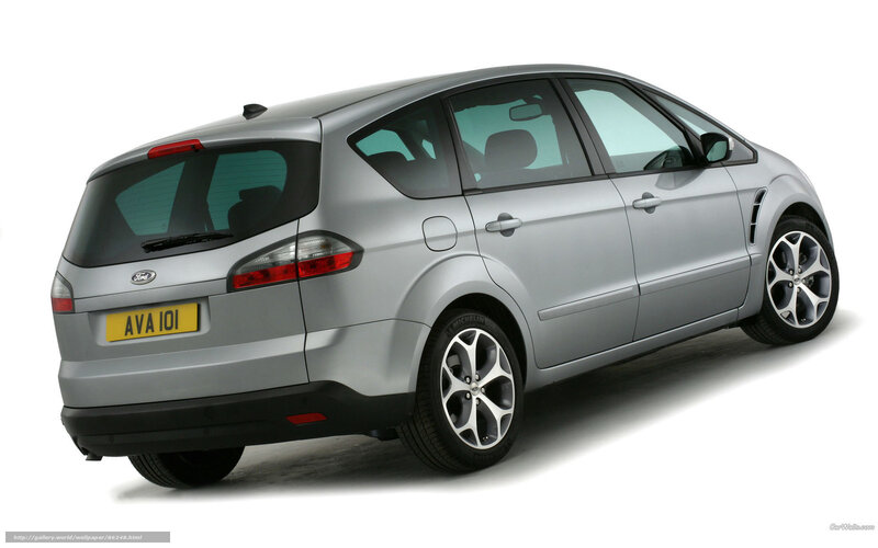 Silver Ford S-Max — Neutral
