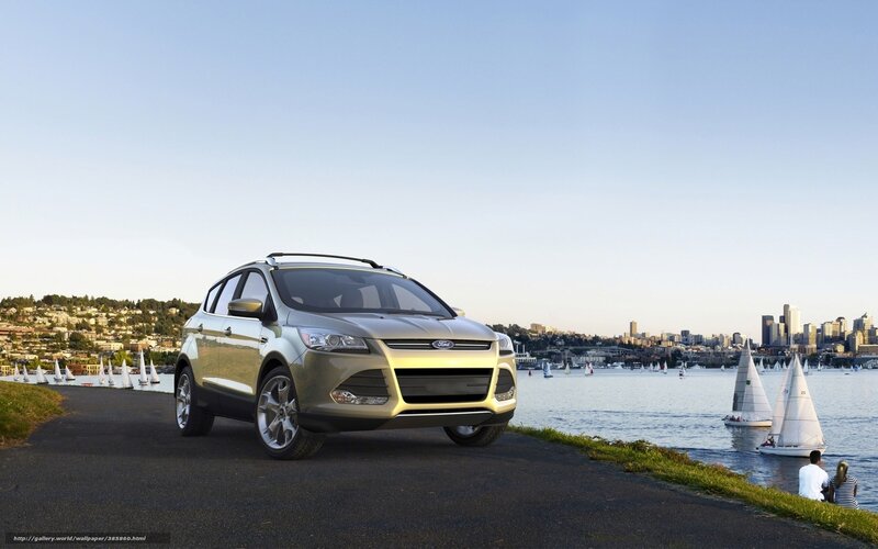 Silver Ford SUV — Serene