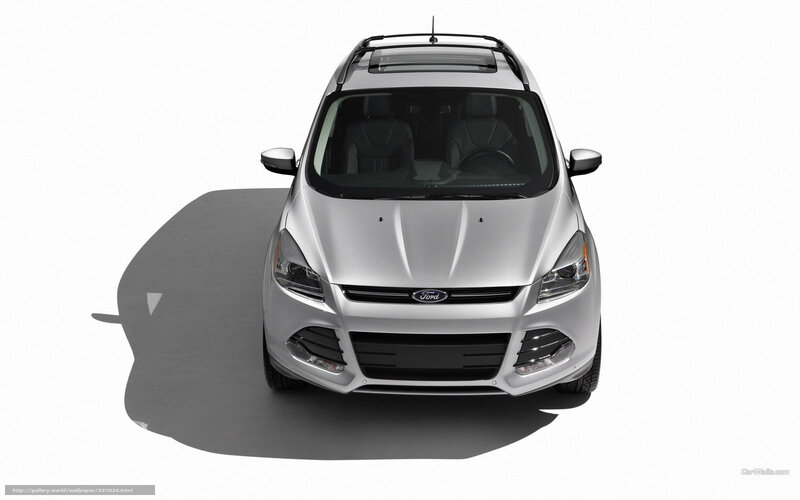 Silver Ford Suv
