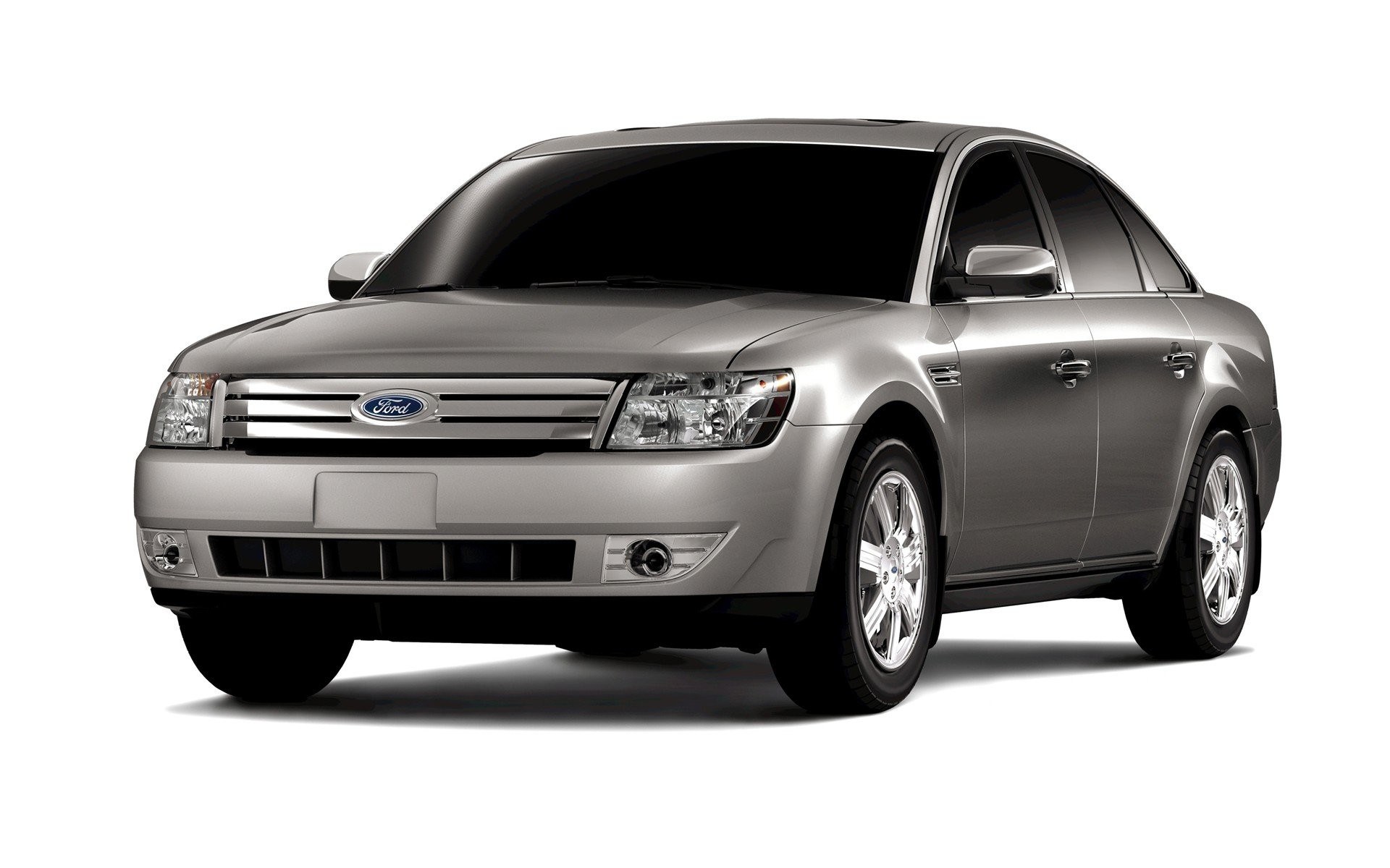silver ford taurus sedan