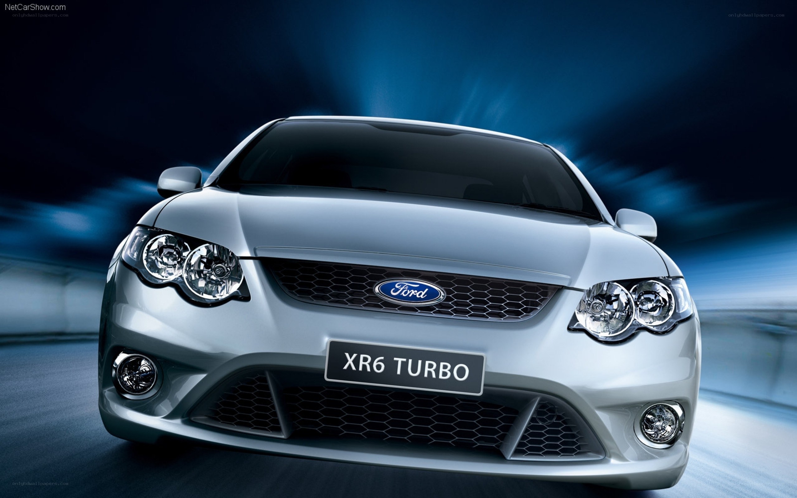 Silver Ford XR6 Turbo
