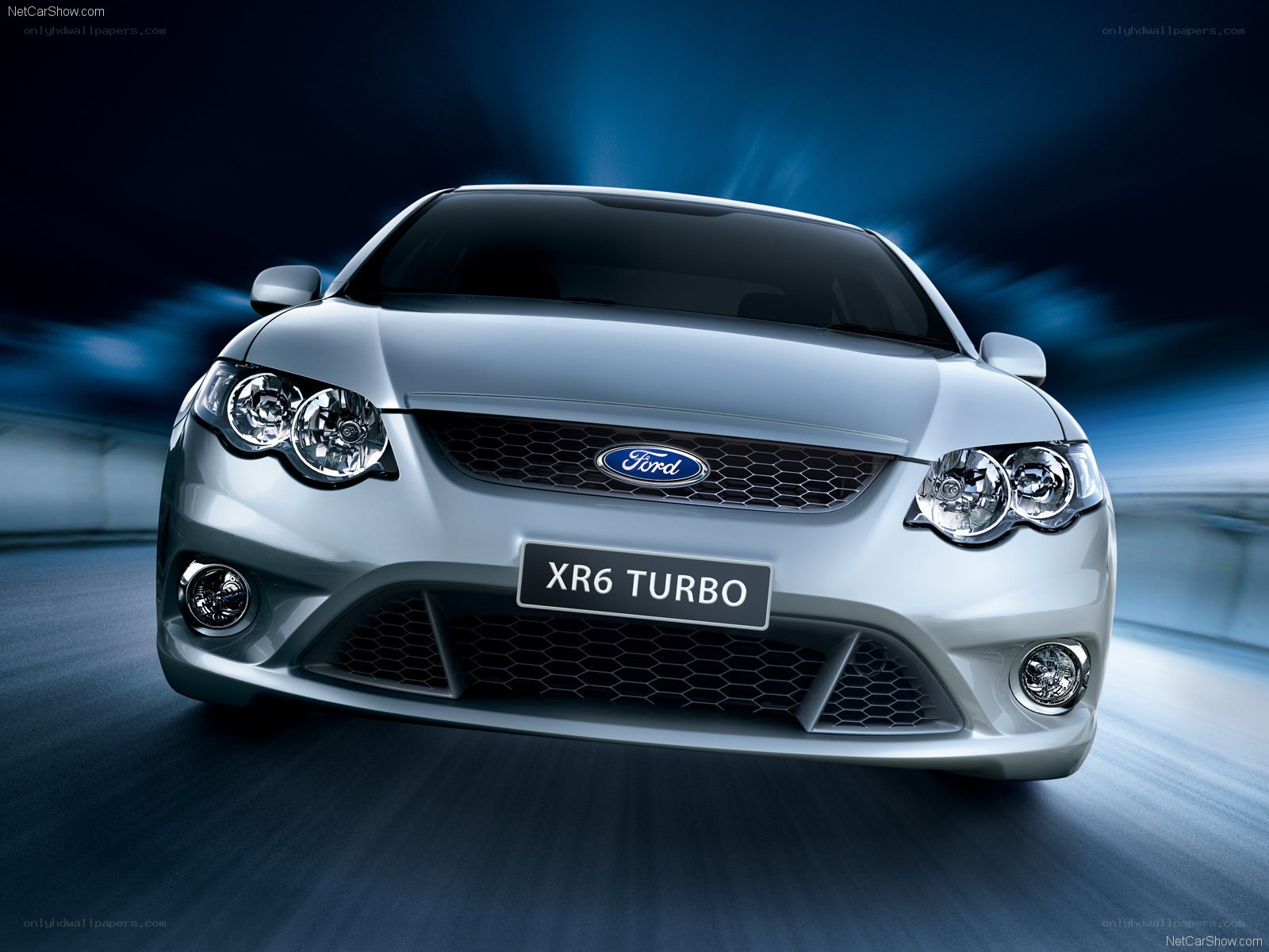 Silver Ford XR6 Turbo