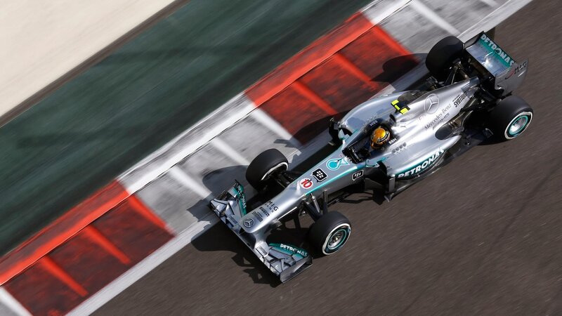 Silver Formula One Car — Dynamic, Afternoon, Photograph