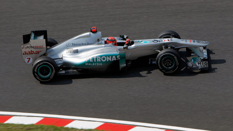 Silver Formula One Car — Gray