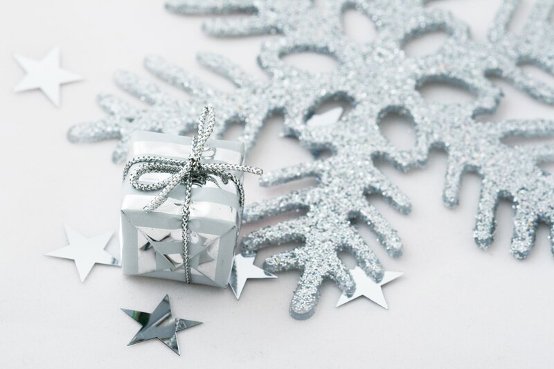 Silver Gift Box — White