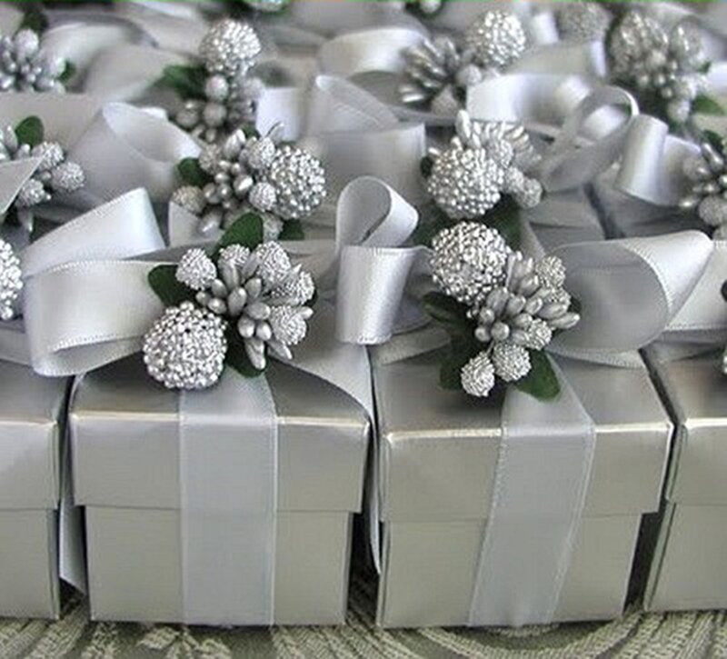 Silver Gift Boxes — Elegant