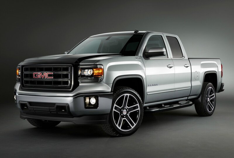 Silver Gmc Sierra Truck