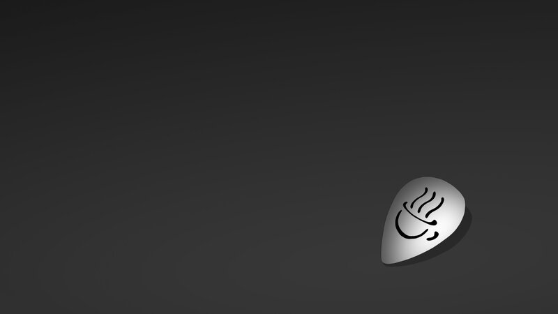 Silver Guitar Pick