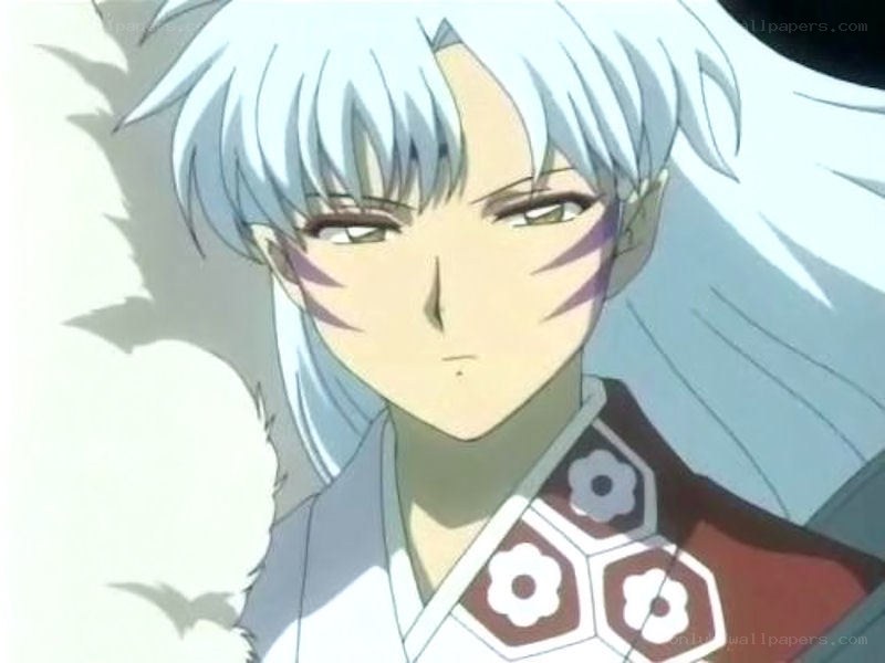 silver-haired anime character