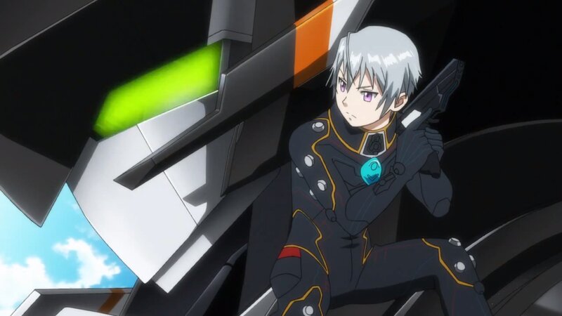 Silver-haired Anime Character — Black, Dramatic, Afternoon