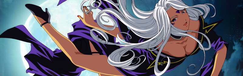 silver-haired anime character in motion