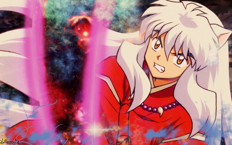 Silver-haired Anime Character — Red, Dramatic, Red Clothing