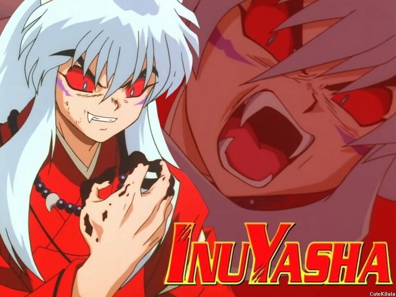 Silver-haired Anime Character — Red