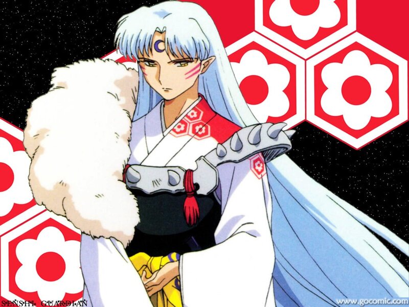 Silver-haired Anime Character — White, Dramatic, White Fur