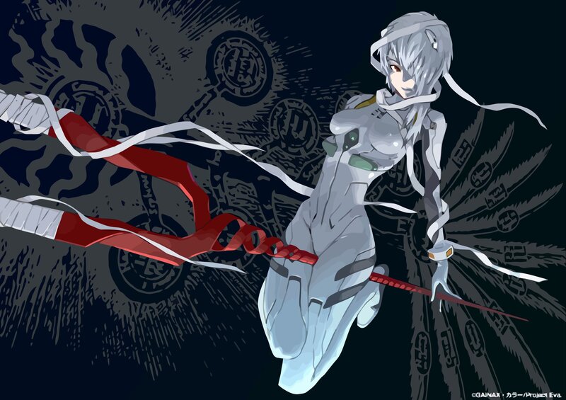 Silver-haired Anime Girl — Gray, Dramatic