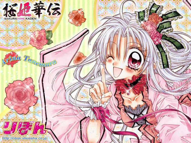 Silver-haired Anime Girl — Pink, Cheerful