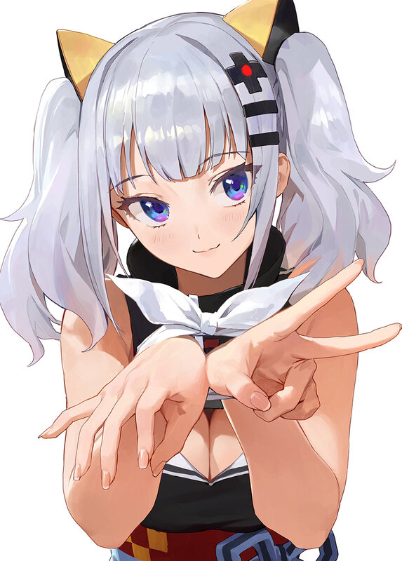 Silver-haired Anime Girl — Silver