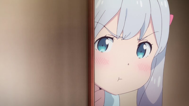 Silver-haired Anime Girl — White, Curious