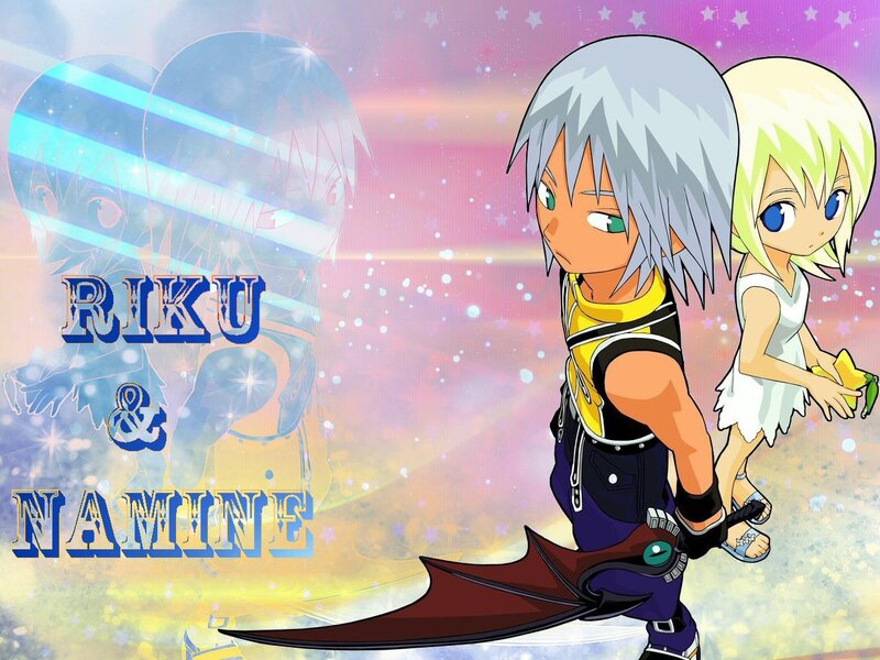 Silver-haired Boy and Girl