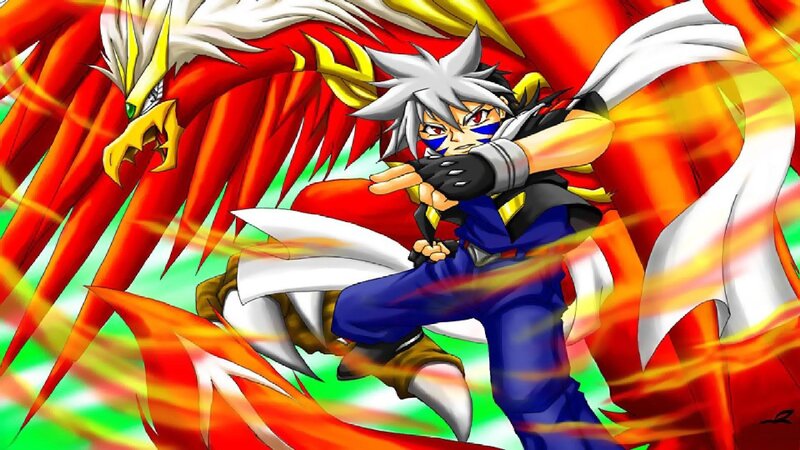 Silver-haired Boy with Dragon