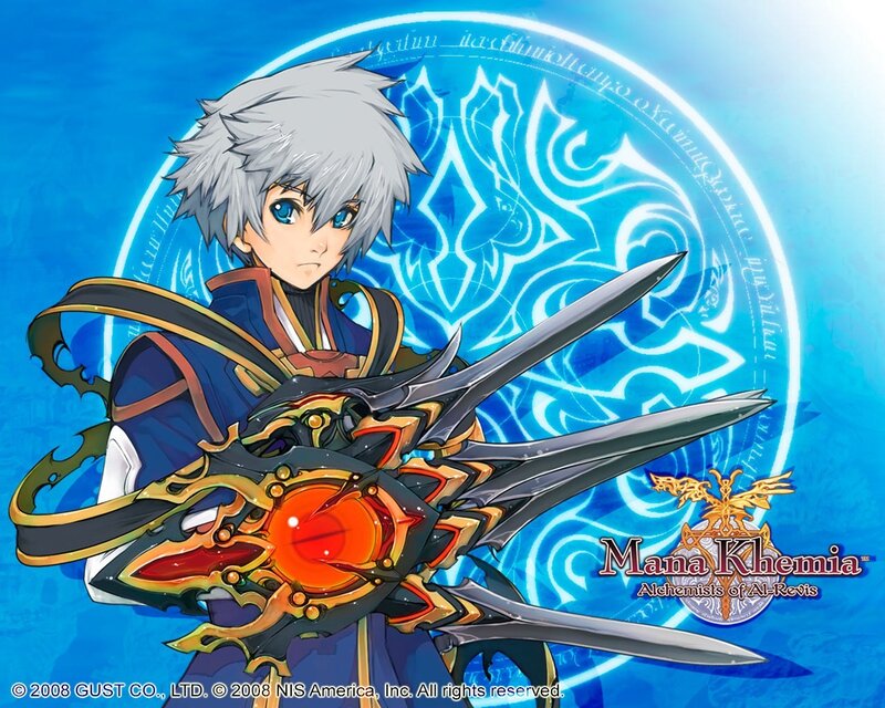 Silver-haired Boy with Sword