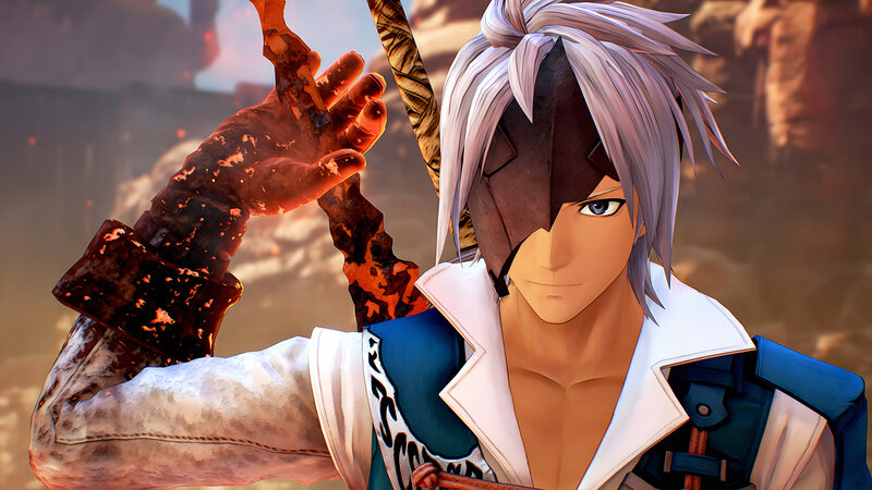 Silver-haired Character — White, Dramatic, 3d Render